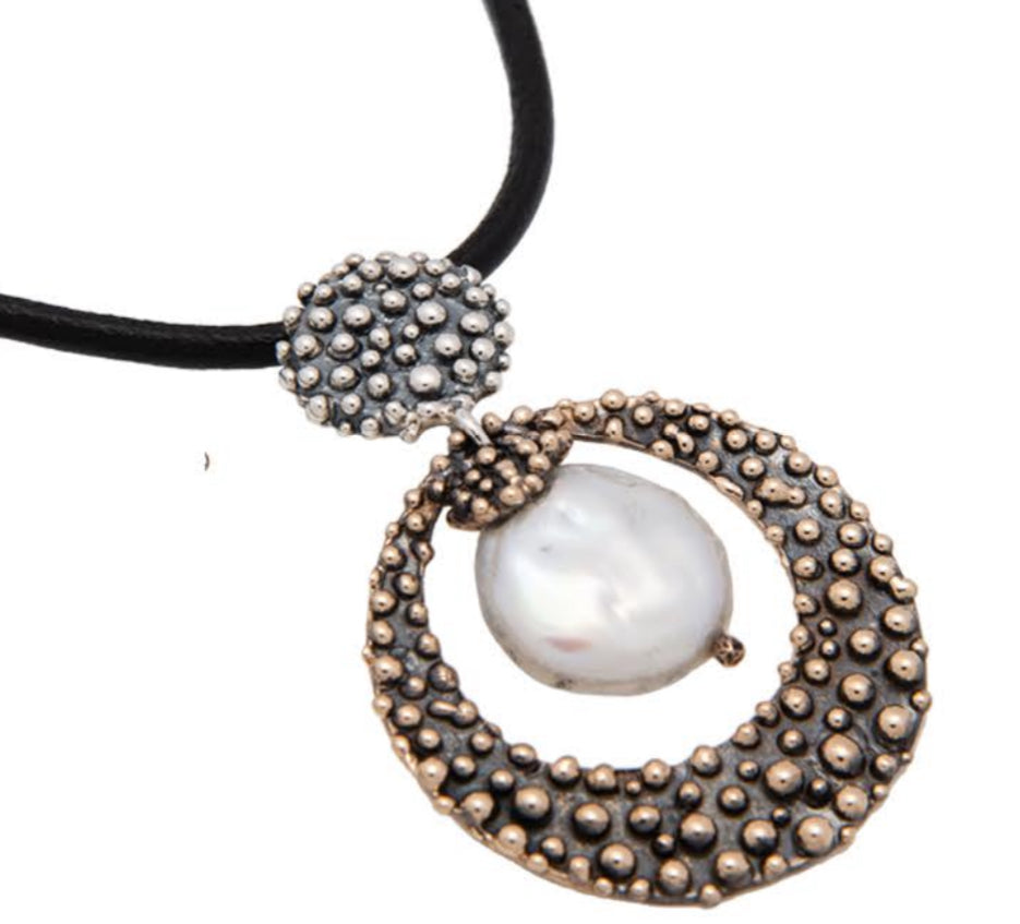 Collana Nemoris Mare Con Perla