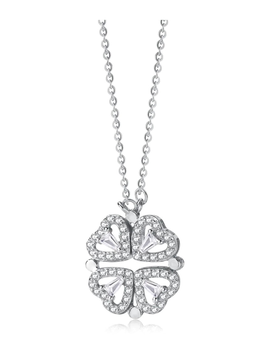 Collana Quadricuore 2 in 1 Magnetica