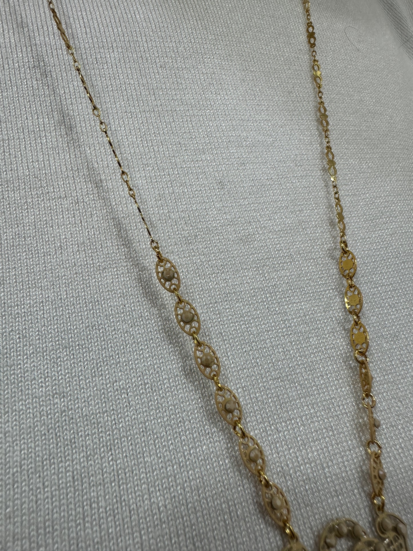 Collana LaGriffe Biscotto Con Swarovski