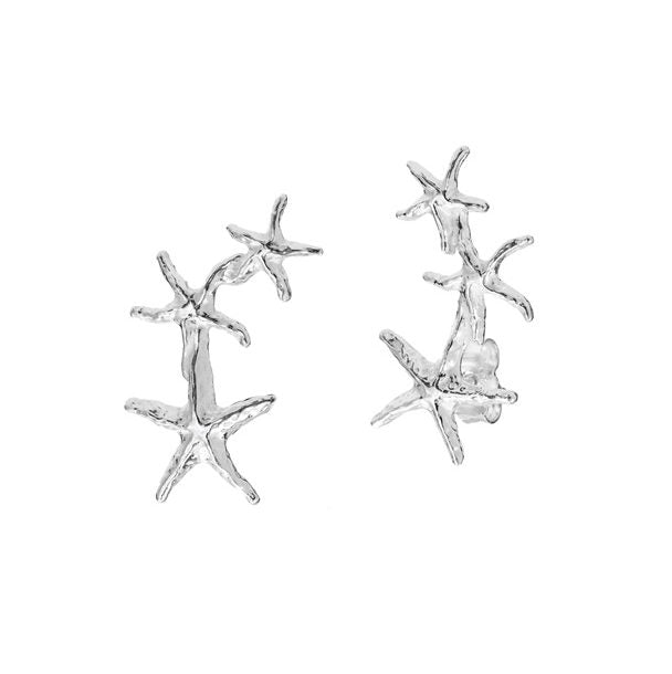 Orecchini Athena In Argento Oltremare