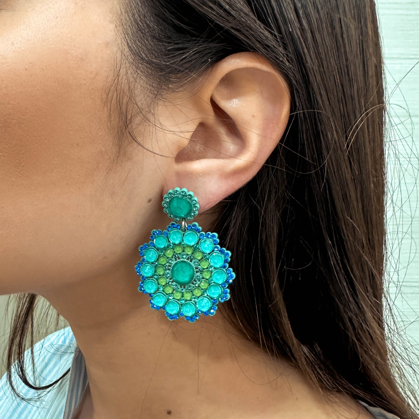 Orecchini La Griffe Con Swarovski