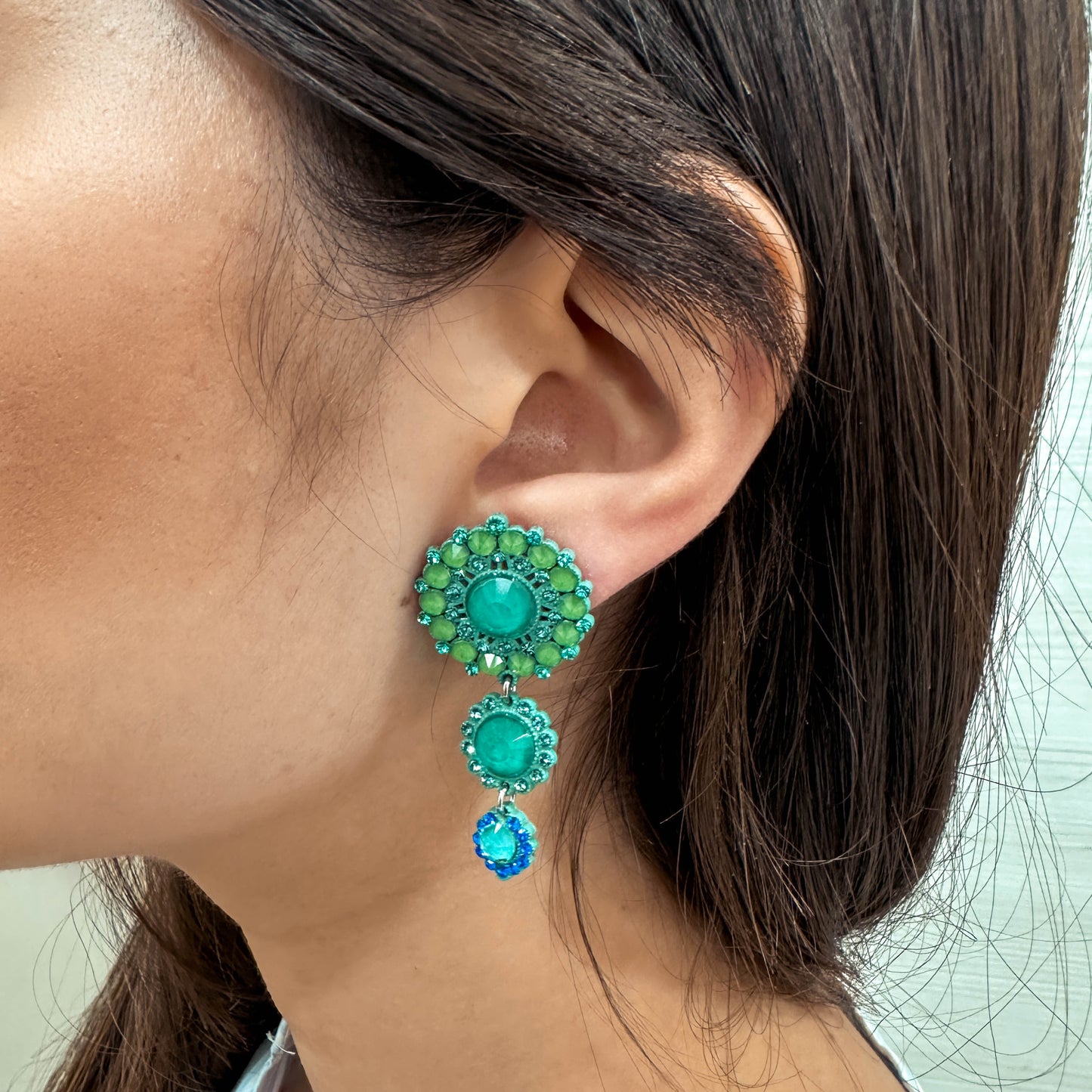 Orecchini La Griffe Con Swarovski