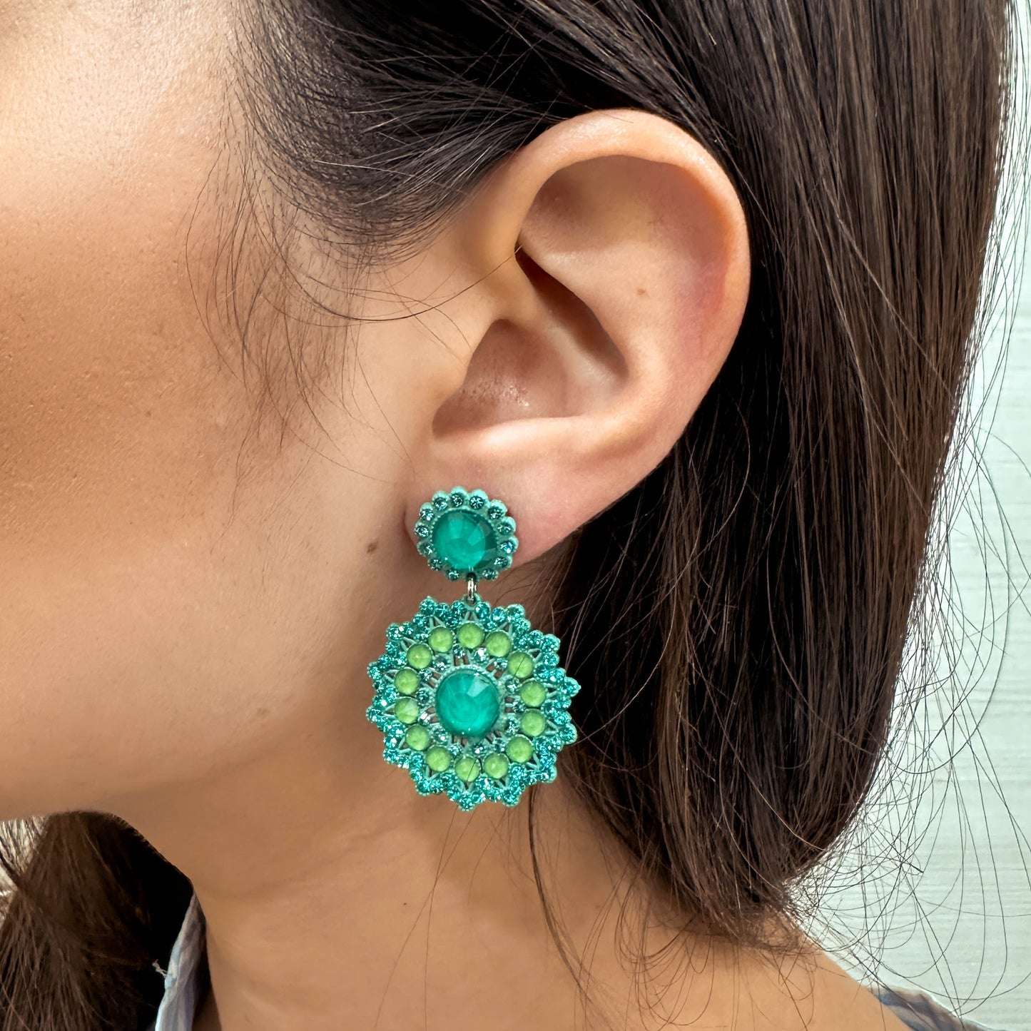 Orecchini La Griffe Con Swarovski