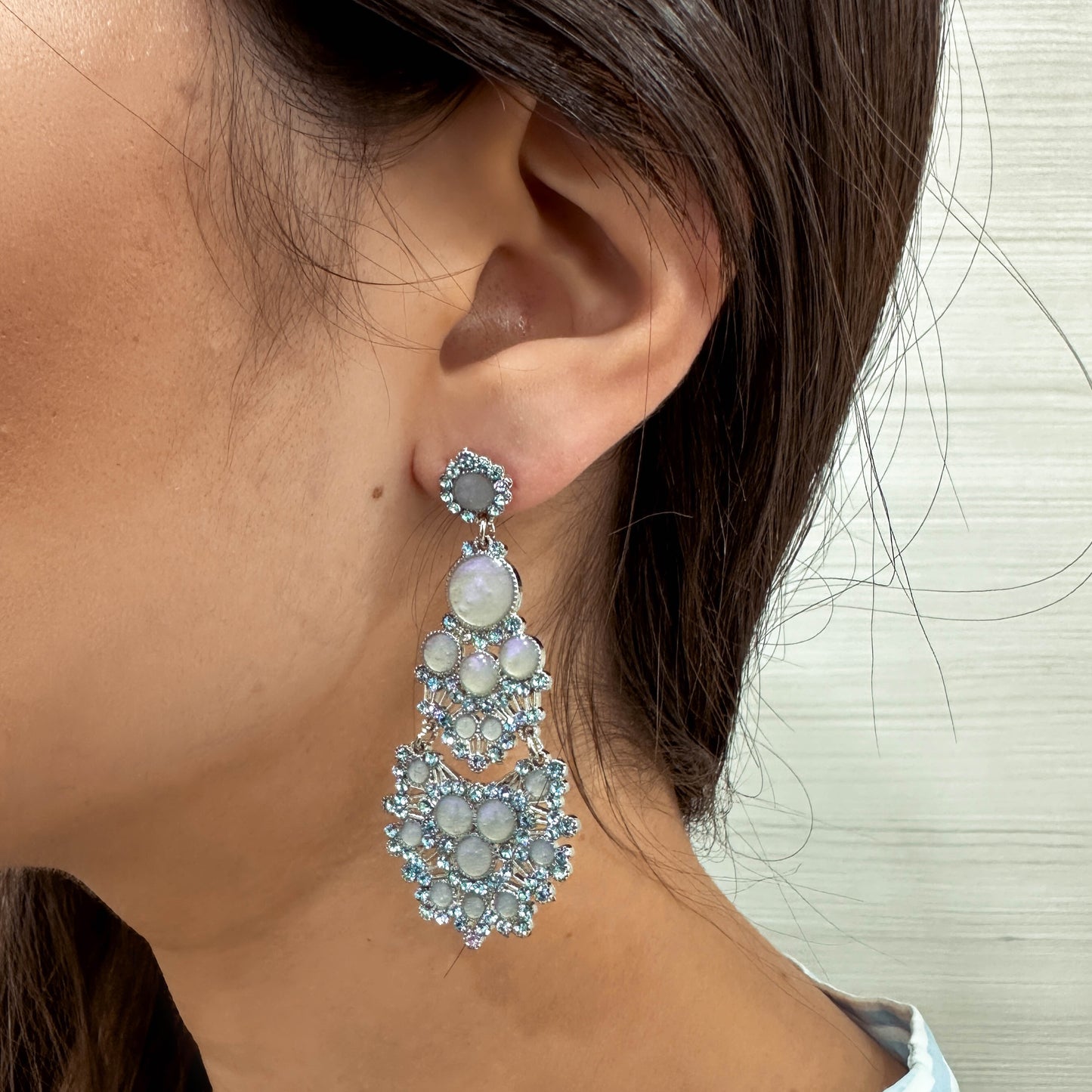 Orecchini La Griffe Pendenti Con Swarovski