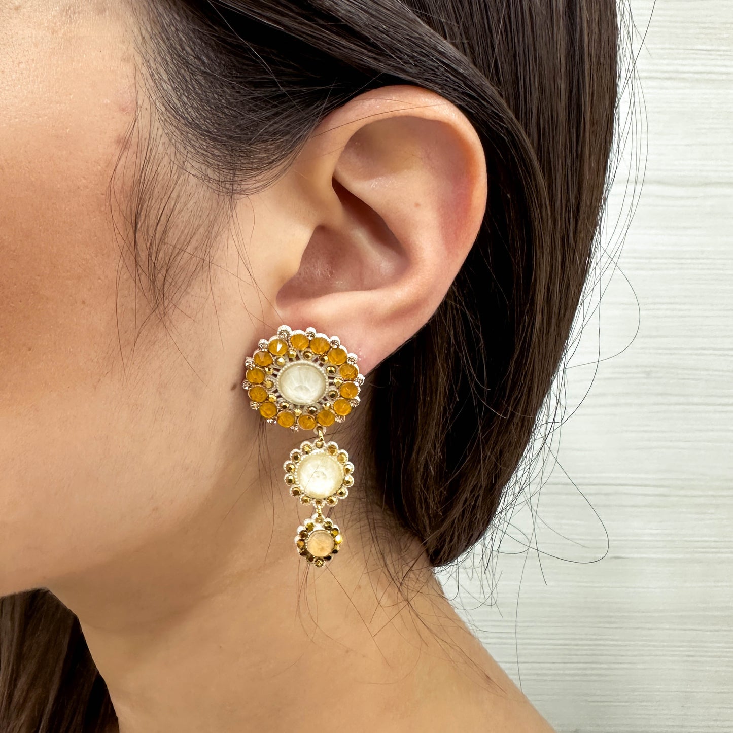 Orecchini La Griffe Con Swarovski