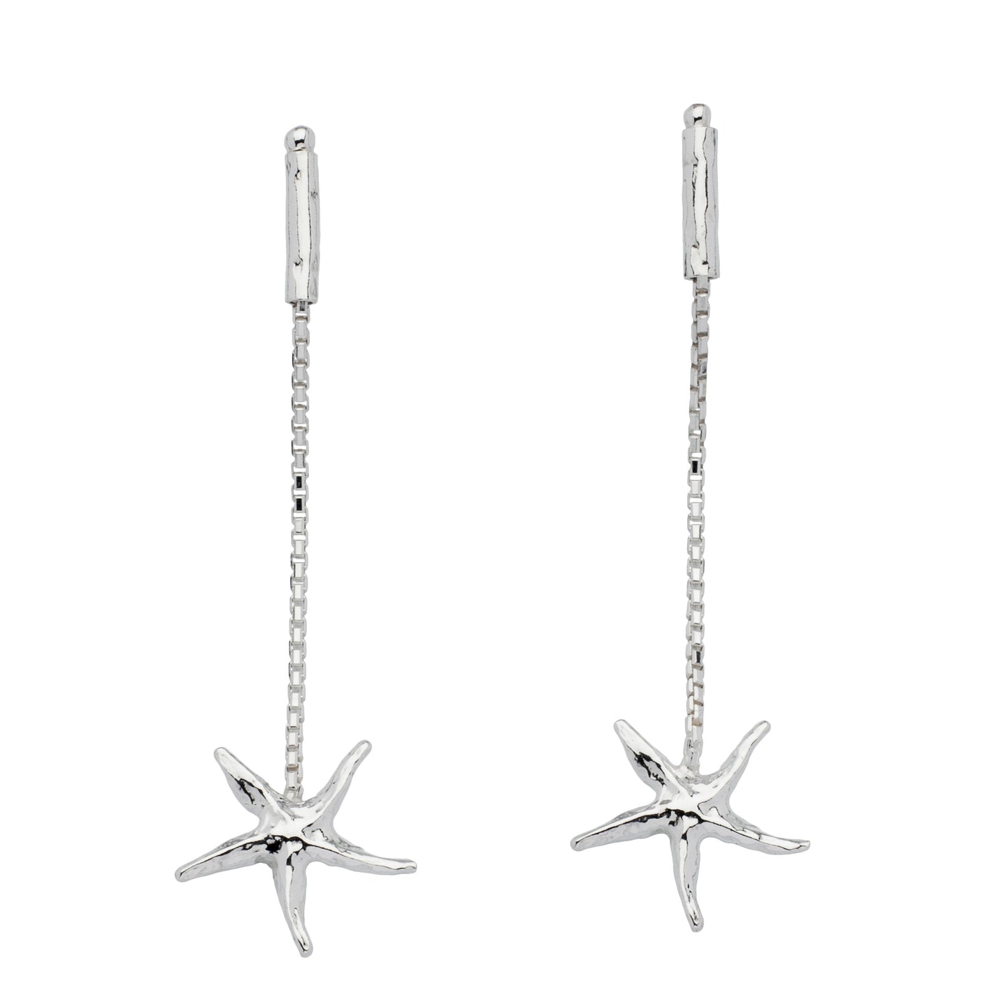 Orecchini Athena In Argento Stella Marina