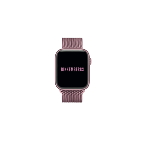 Smartwatch Bikkembergs Small Con Cassa e Cinturino Maglia Milano Rosa