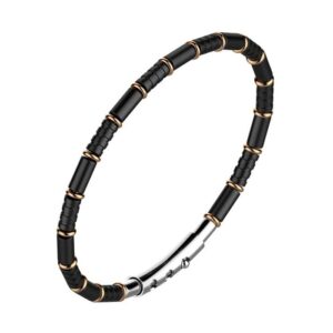 Bracciale Uomo Bikkembergs In Acciaio Regolabile - ROLB01BR