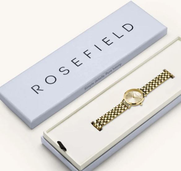 Orologio Donna Rosefield Small Edit Champagne