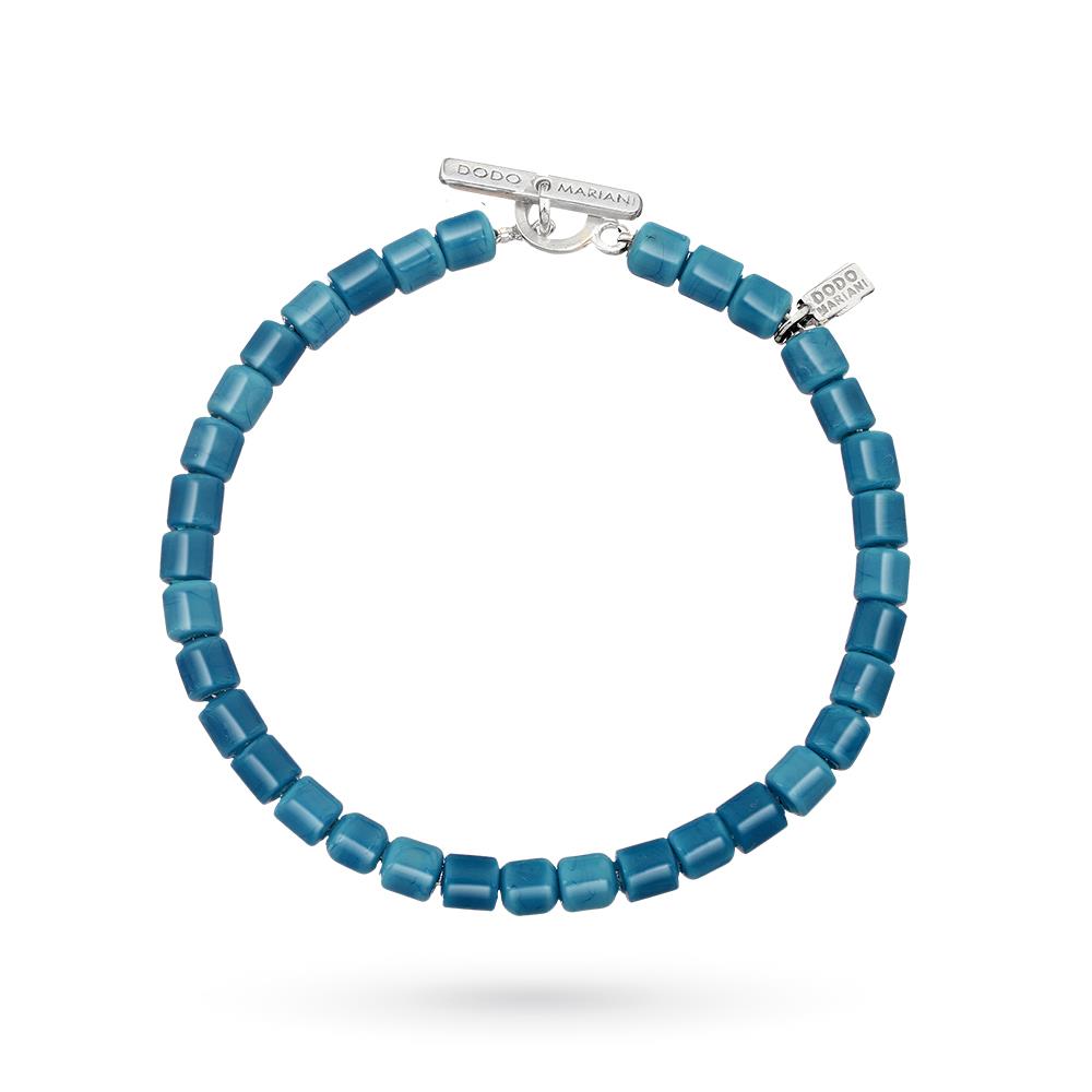 Bracciale Dodo Mariani Glass Blu