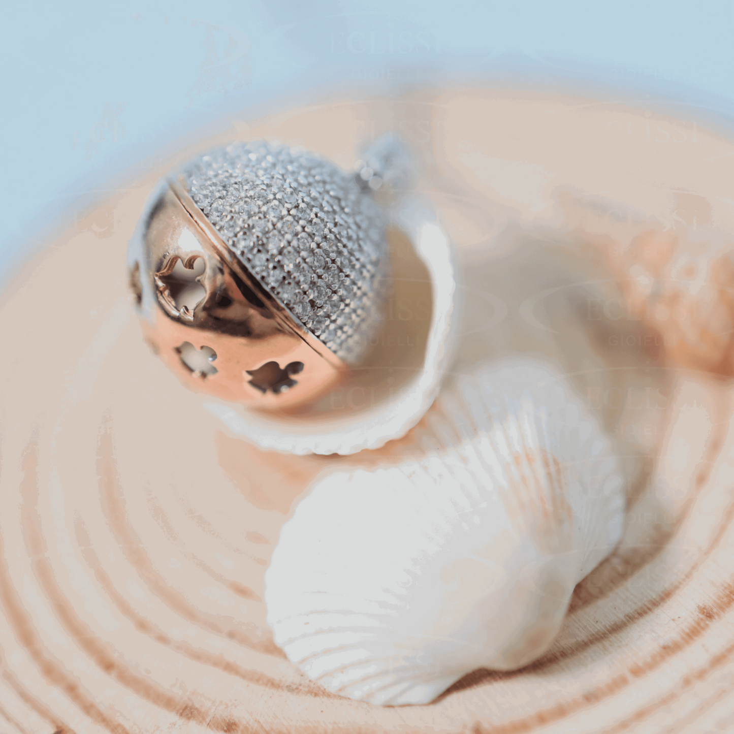 Collana Donna Argento Chiama Angeli Rosè mod. Ariel - Eclissi Gioielli