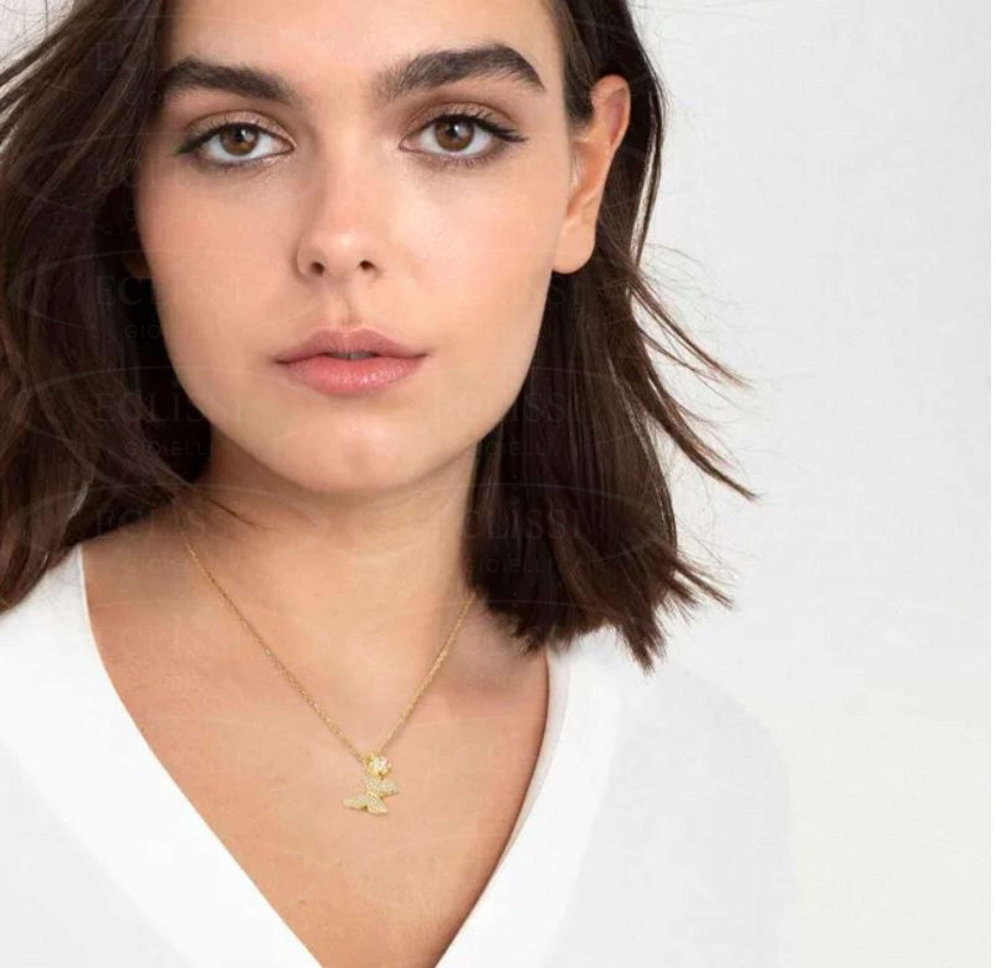 Collana Nomination Sweetrock Farfalla Oro Collane