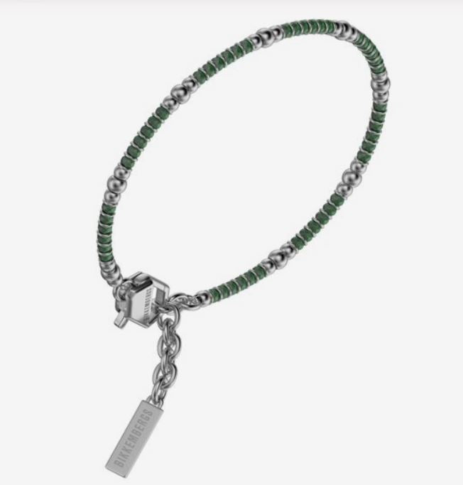 Bracciale Uomo Bikkembergs Echos Verde