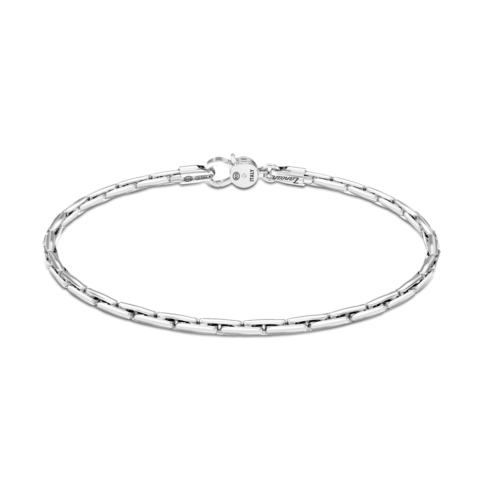 Bracciale Zancan In Argento Con Maglie Ovali