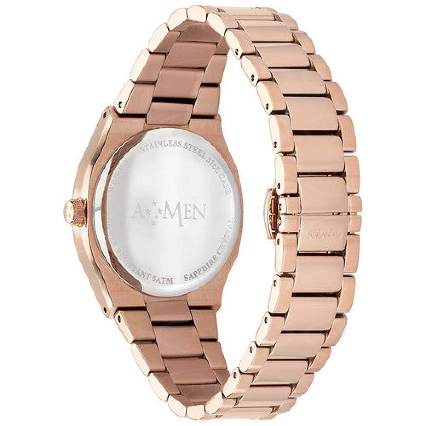 Orologio Amen Quarzo Solo Tempo Con Diamantini Orologio
