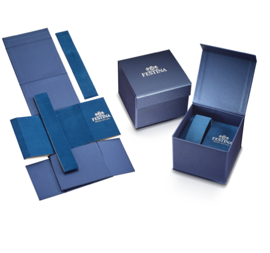 Orologio Festina Chronograph Blu Cinturino Acciaio - F20343/9