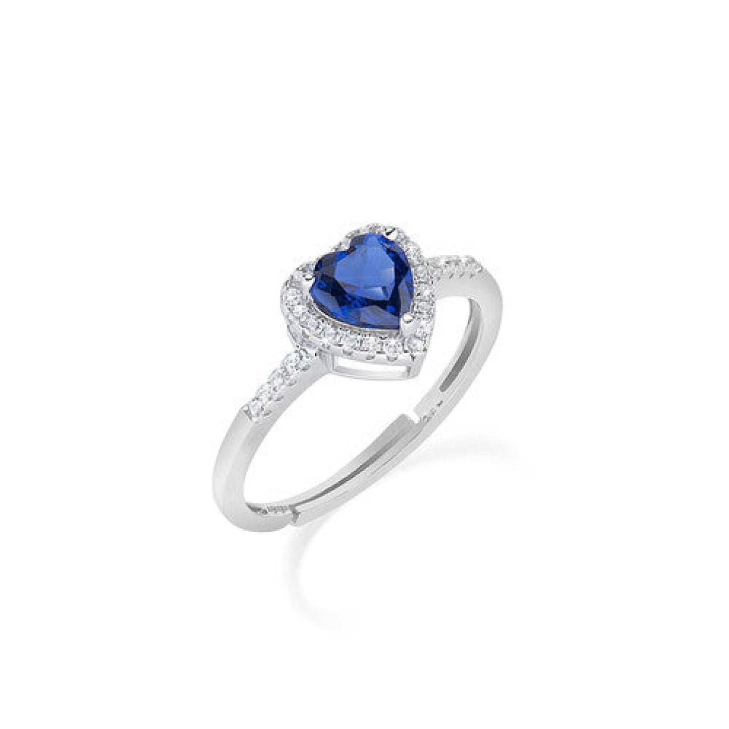 Anello Donna Amen Cuore Delloceano Blu Anelli
