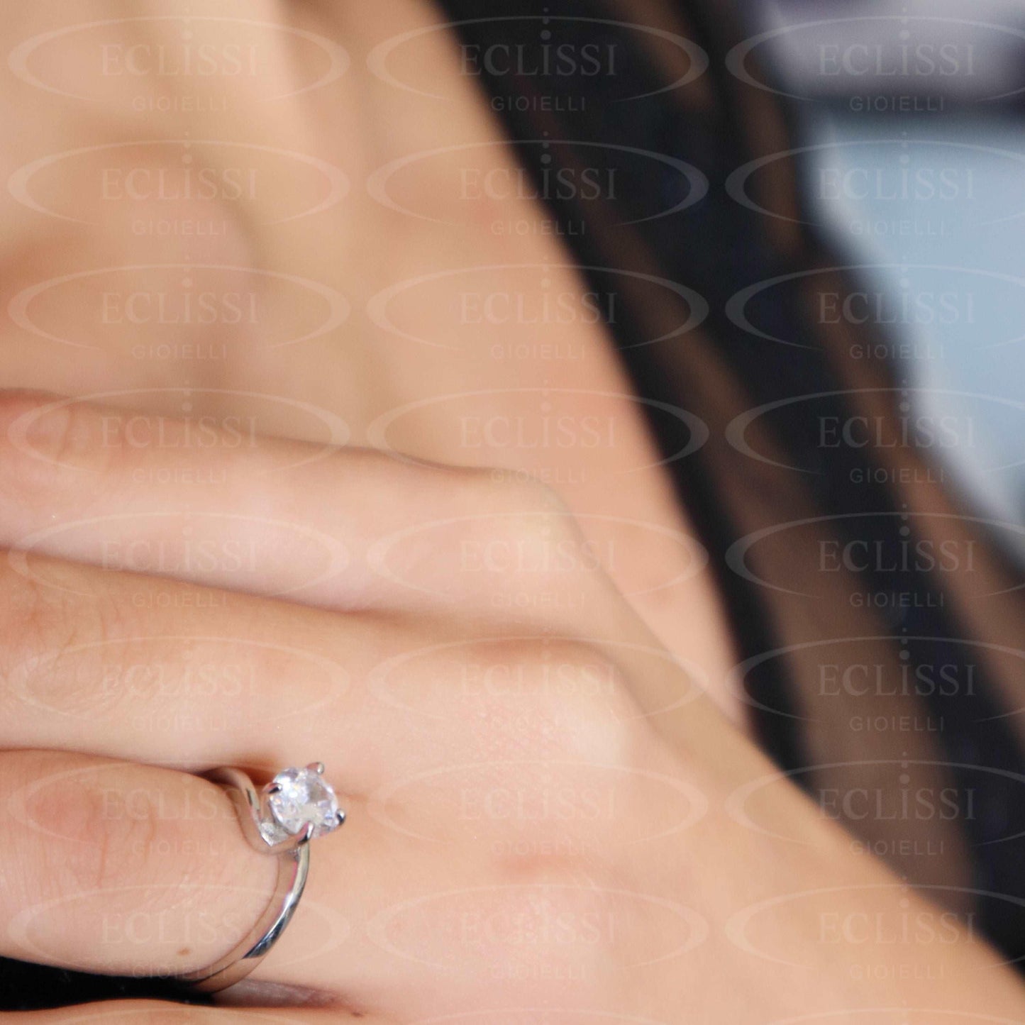 Anello Donna Argento mod. Emily - Eclissi Gioielli