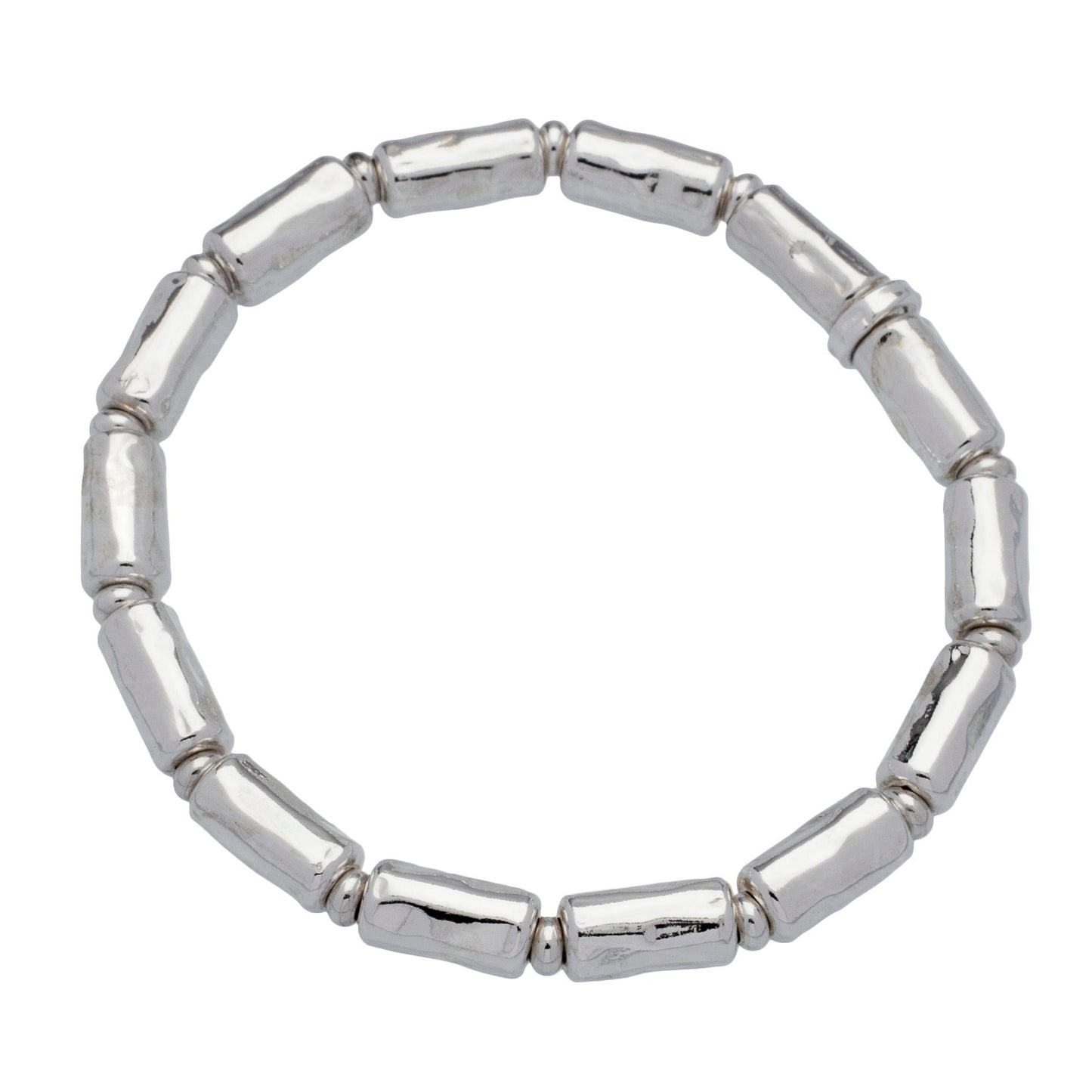 Bracciale Athena In Argento Con Elastico Bracciali