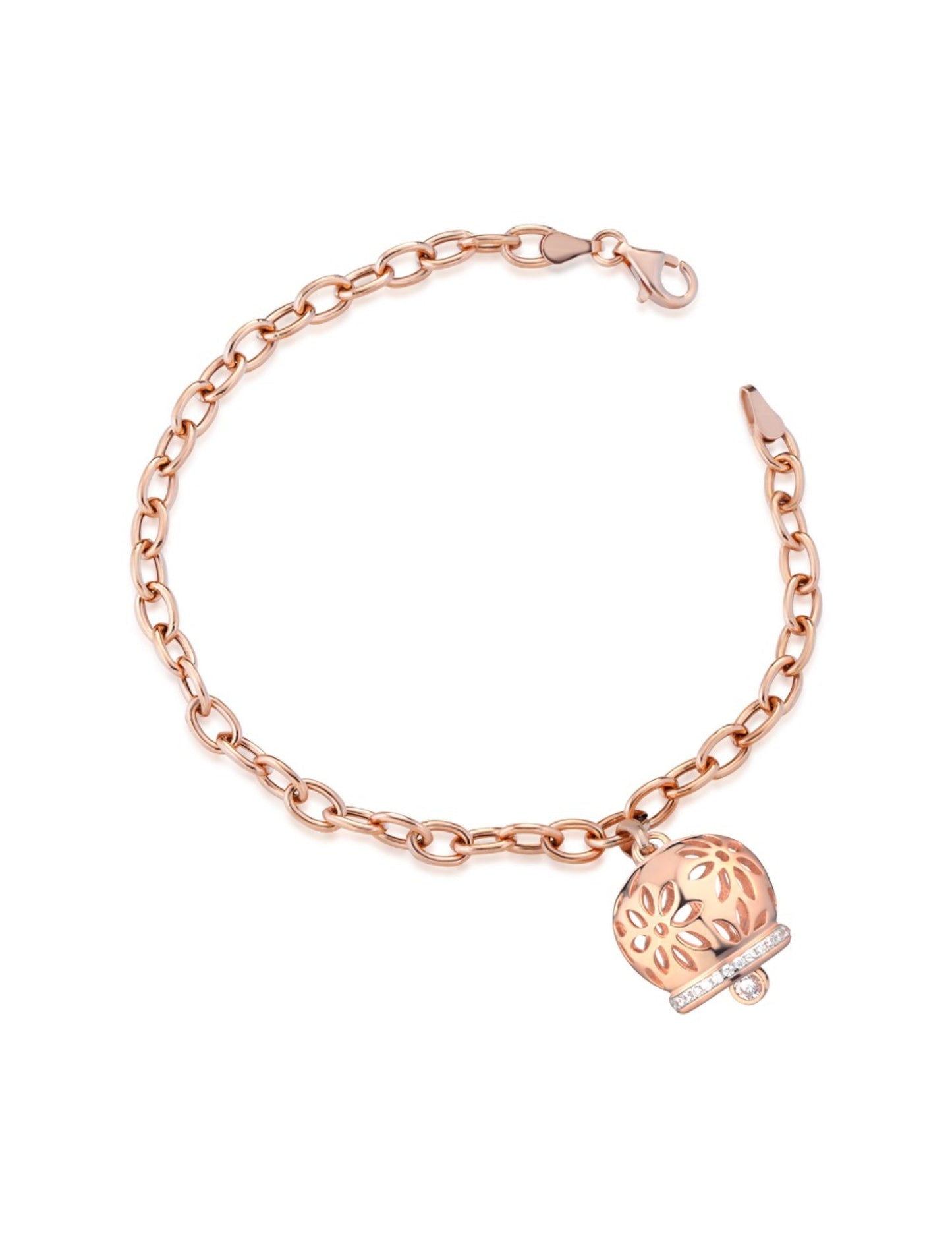 Bracciale Mediterraneo Campanella Fiori Rosè Bracciali