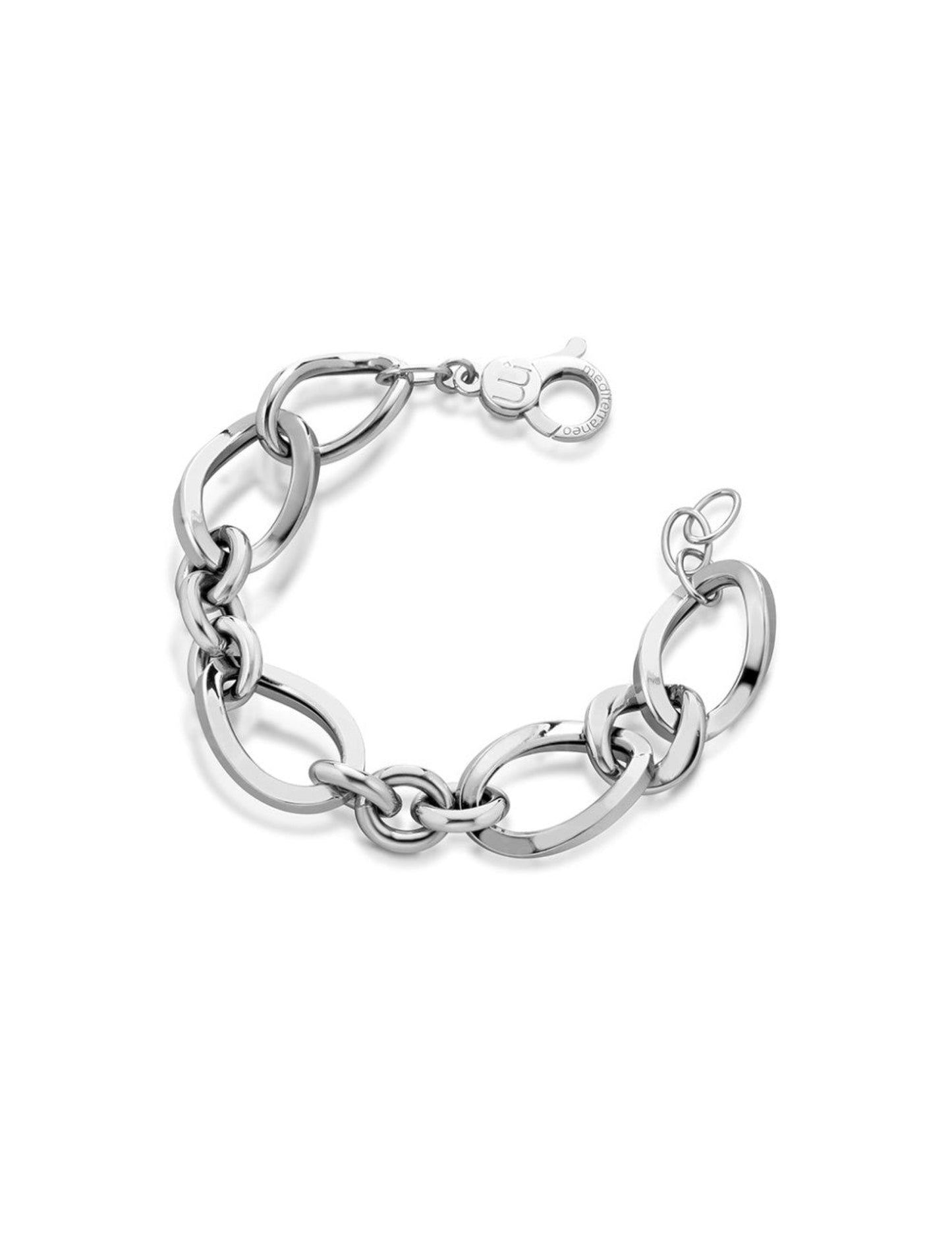 Bracciale Mediterraneo Catena Intrecci Alternata Bracciali
