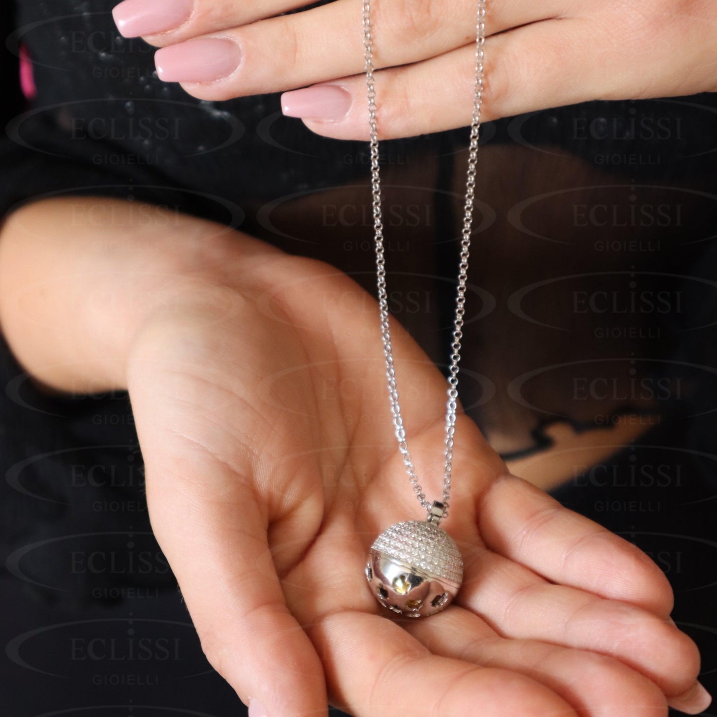 Collana Donna Argento Chiama Angeli mod. Ariel - Eclissi Gioielli