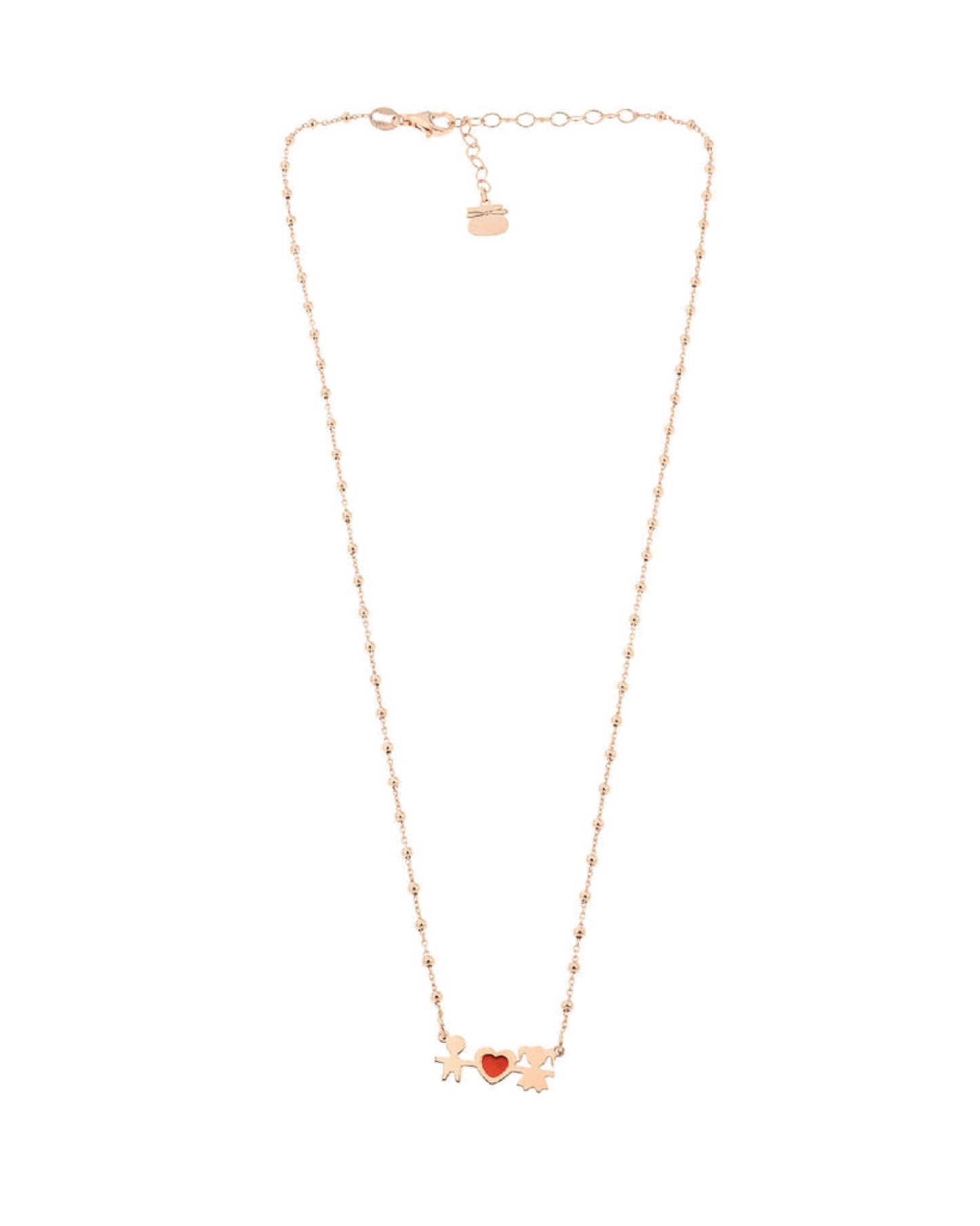 Collana Donna Bimbo E Bimba Piti Malì Rosè Collane