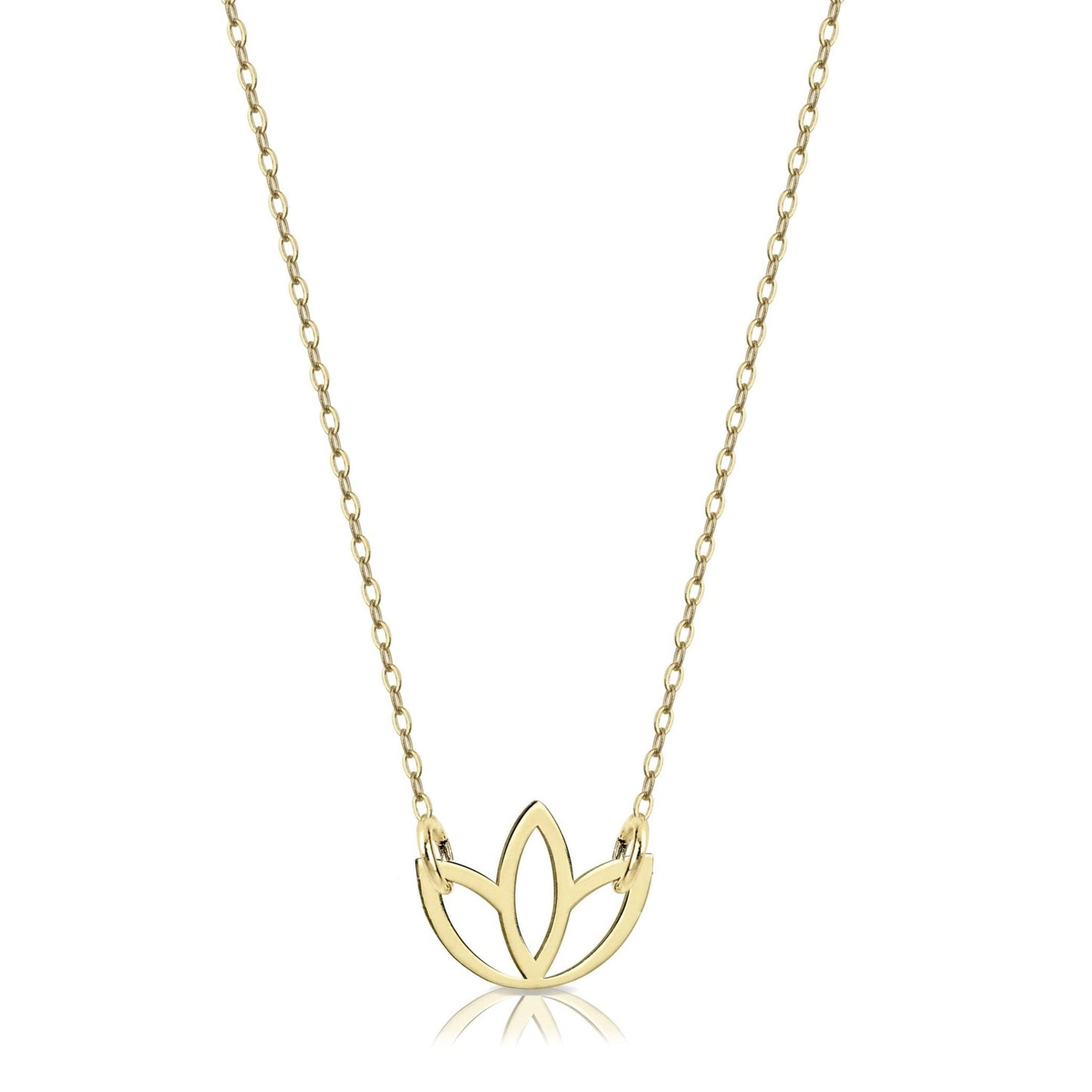 Collana My Charm Con Ciondolo A Forma Di Fiore Loto Collane