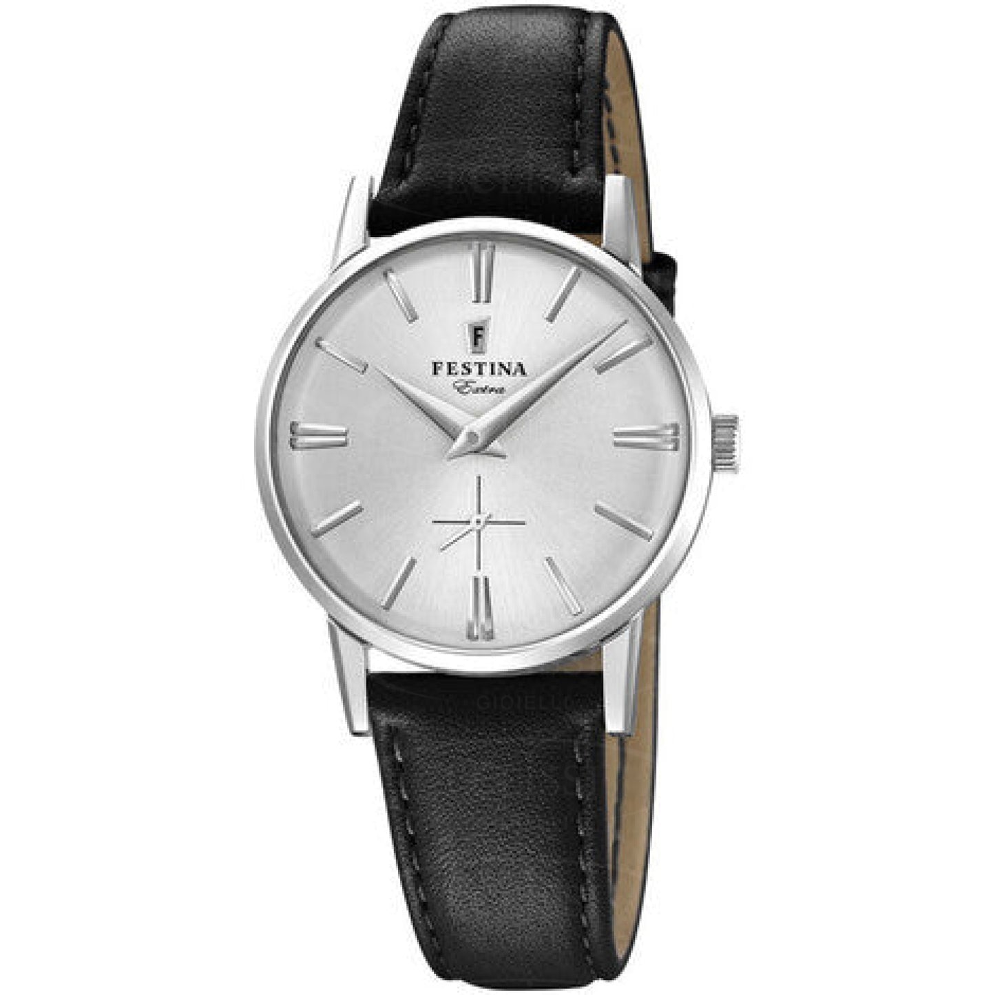 Orologio Donna Festina Con Cinturino In Pelle E Cassa Acciaio