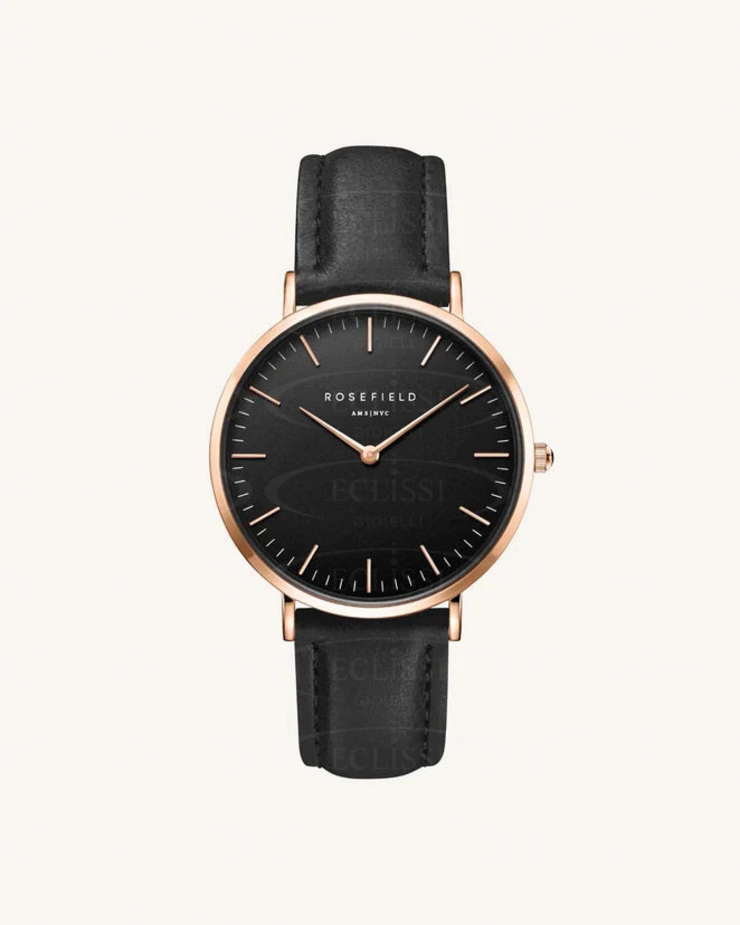 Orologio Rosefield Bowery Nero