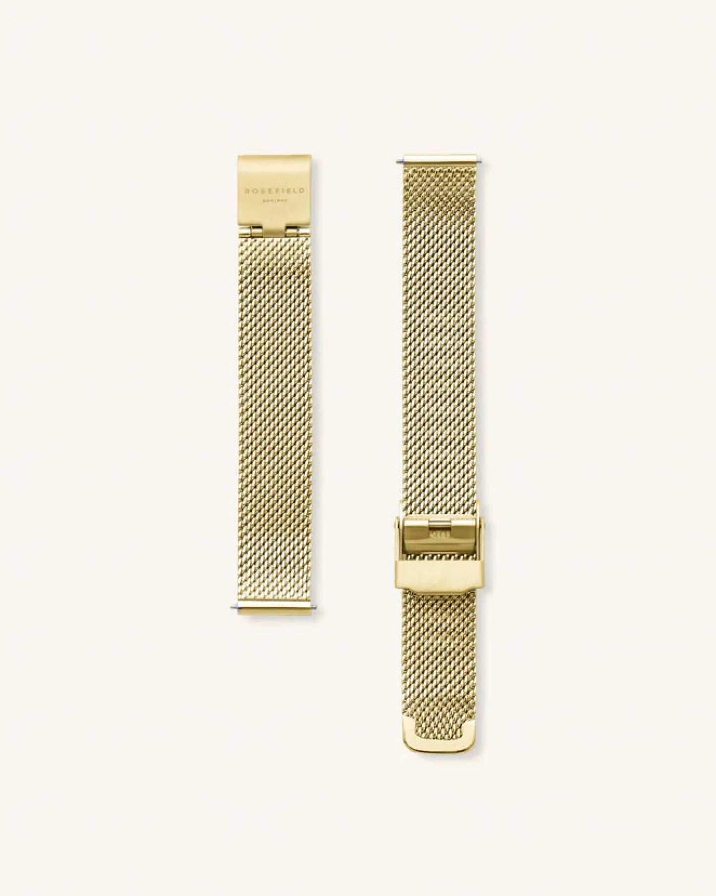 Orologio Rosefield Boxy Xs Oro E Cinturino Maglia Milano