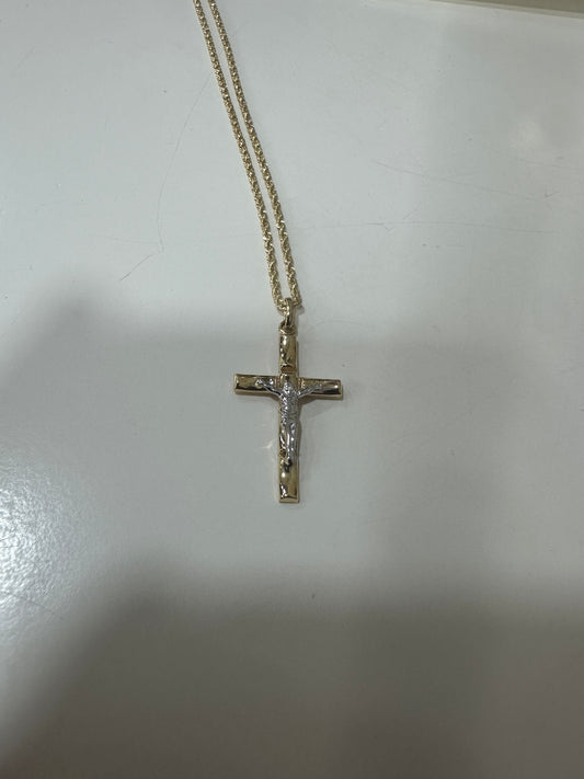 Collana oro croce