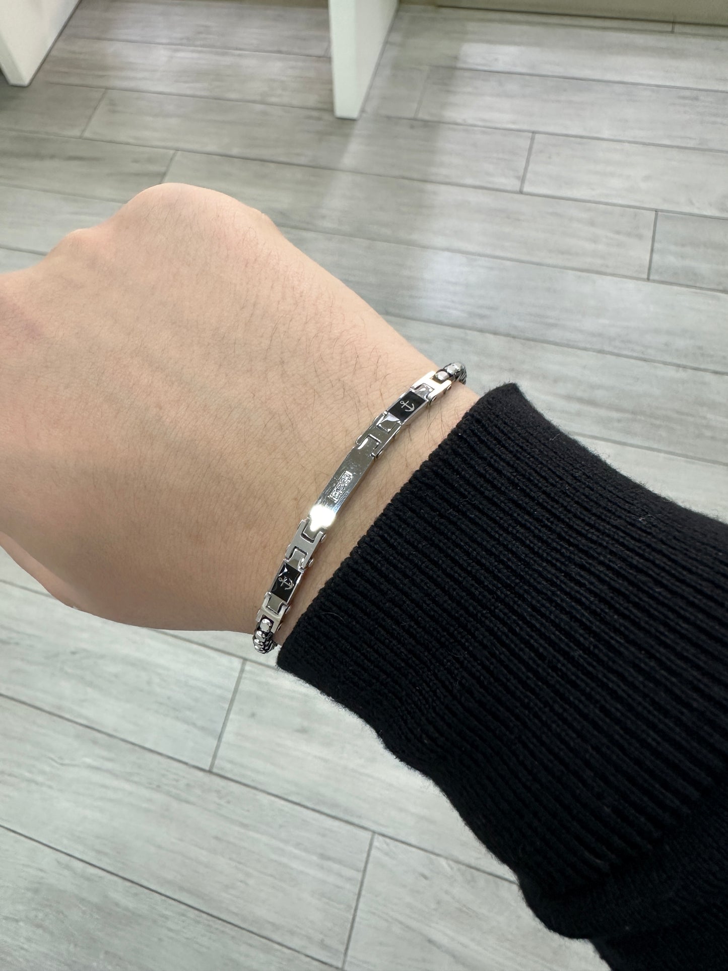 Bracciale Zancan Acciaio Con Ancora