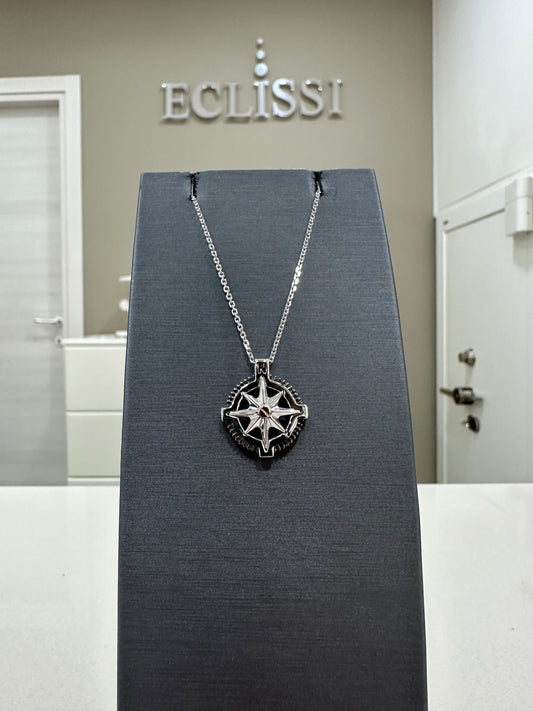 S.oliver Jewel Collana Uomo Acciaio Inox Mappamondo 2026121 S.oliver Jewel Collana Uomo Acciaio Inox Mappamondo 2026121