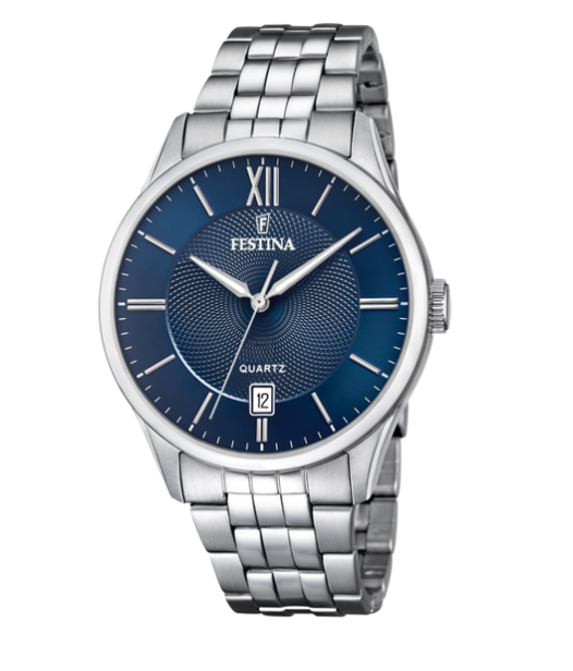 Orologio Festina Classics Blu Cinturino Acciaio - F20425/2