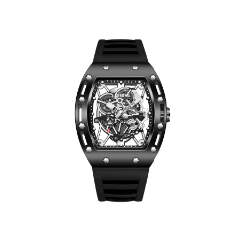 Orologio Bikkembergs Skeleton Nero Con Fondello A Vista