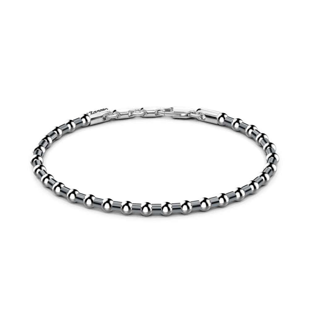 Bracciale Zancan In Argento Con Sfere