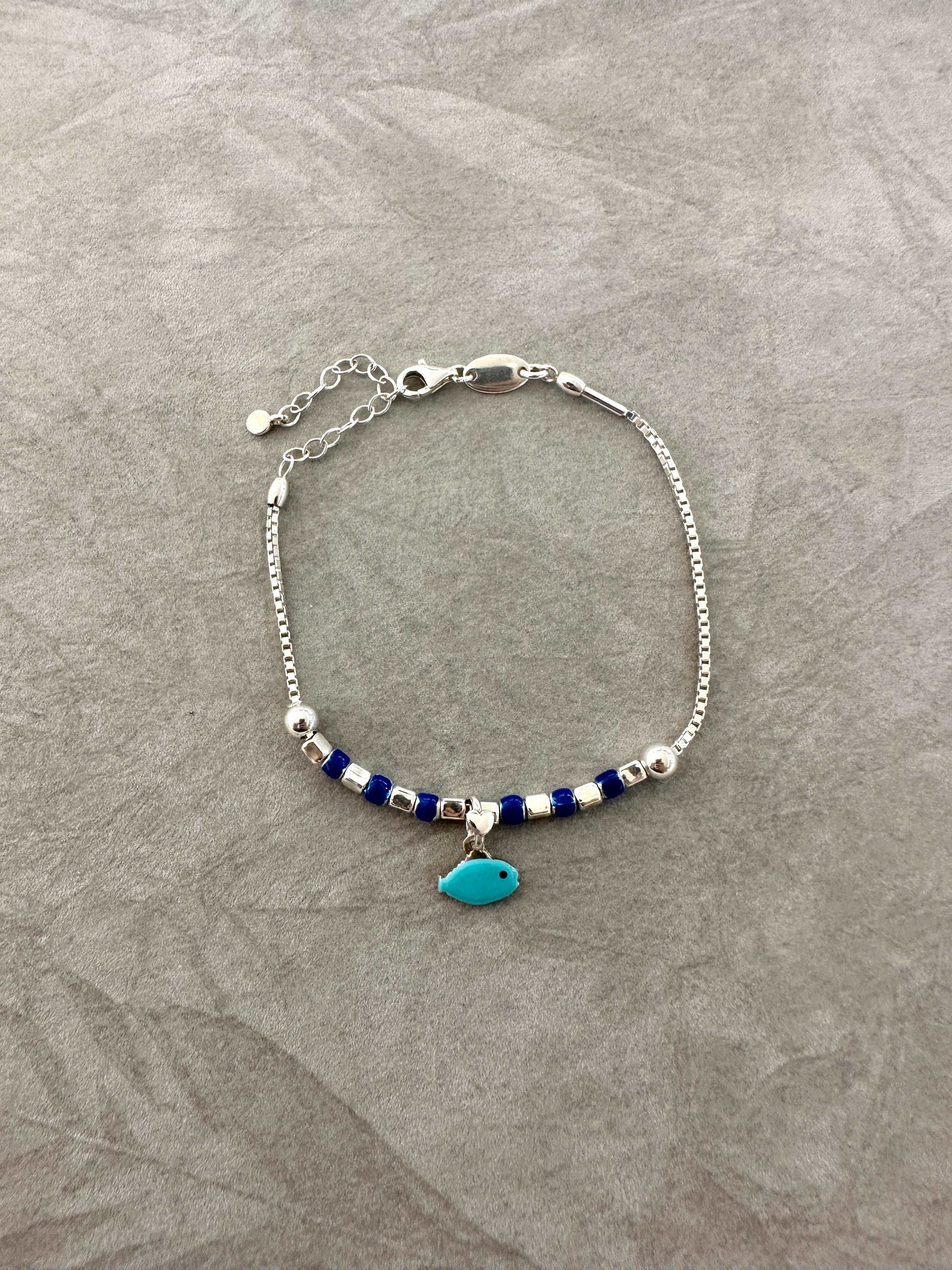 Bracciale Dodo Mariani Con Pesciolino Azzurro