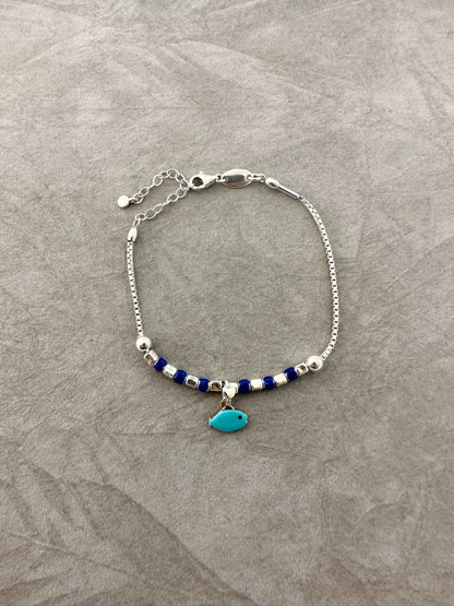 Bracciale Dodo Mariani Con Pesciolino Azzurro