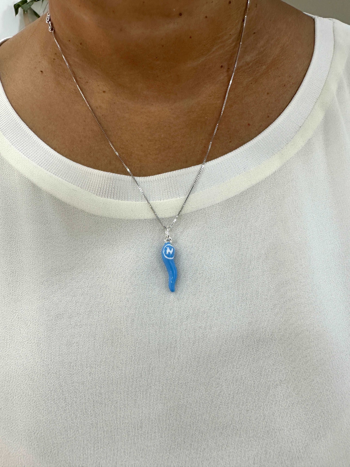 Collana Con Corno Napoli