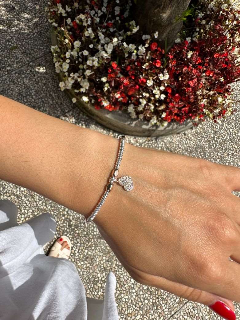 Bracciale Pepite Con Cuori