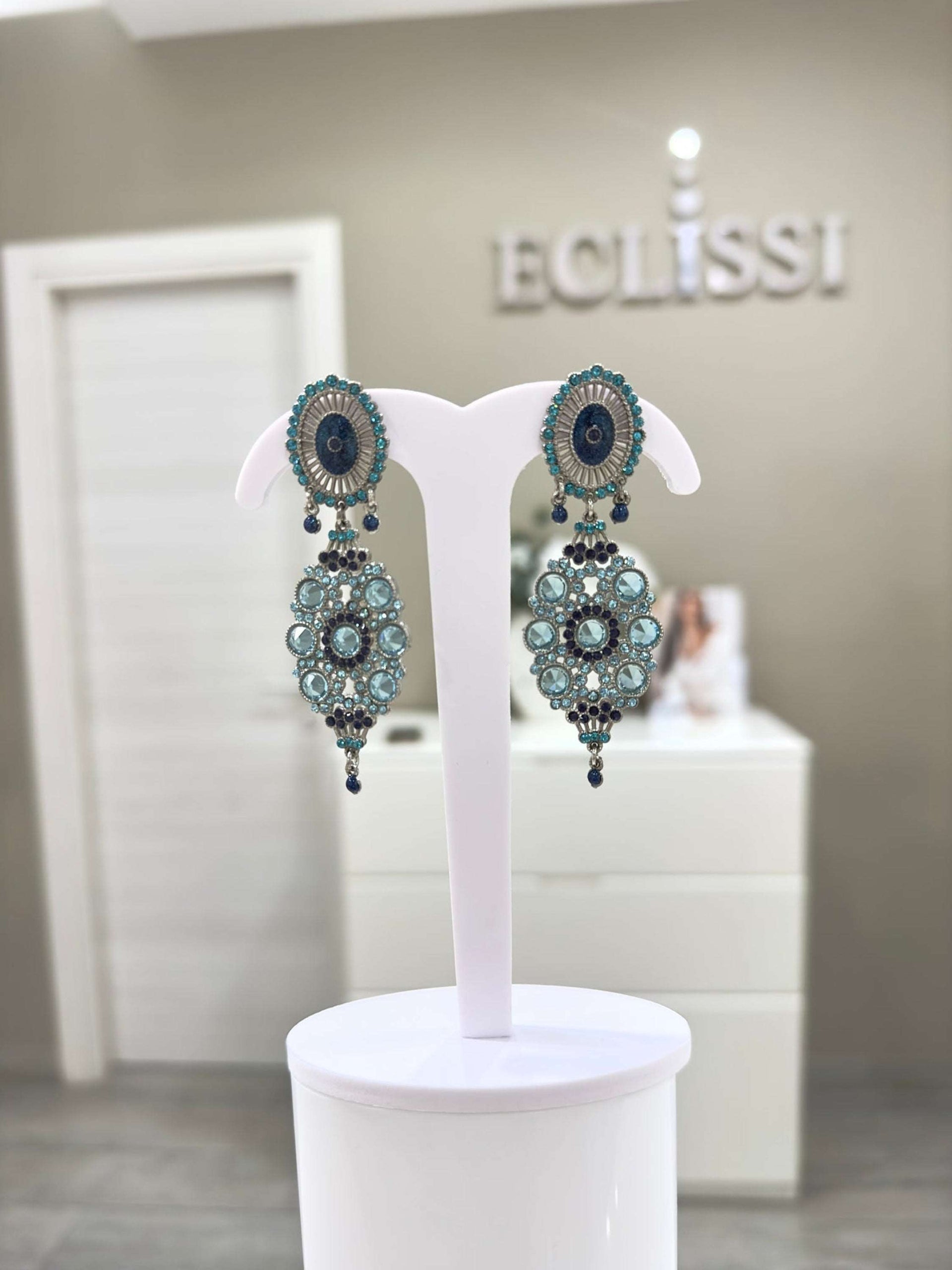 Orecchini Tuhina E650G Verde House Of Tuhina Th-e650g - Foto 4