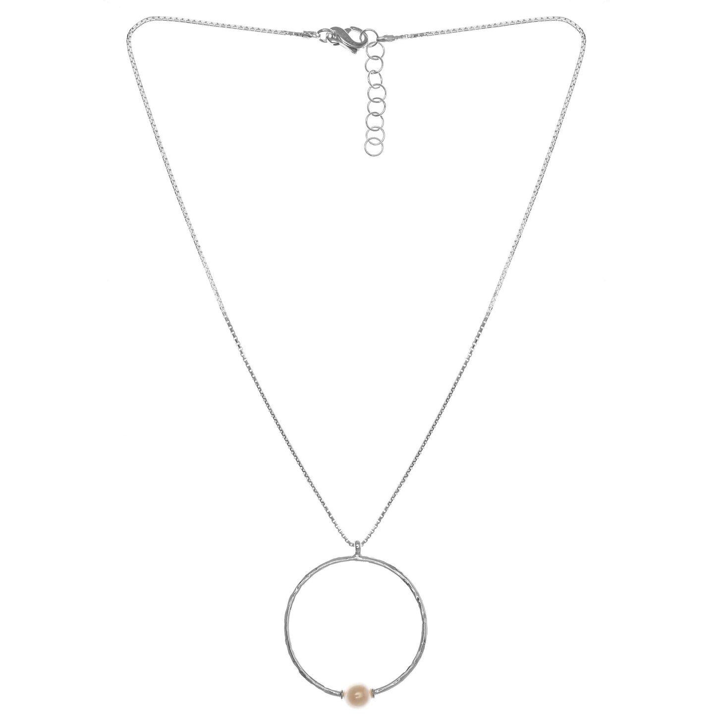 Collana Athena Claudia In Argento Con Perla Collane