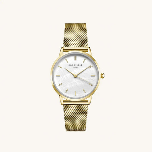 Orologio Rosefield Pearl Edit Maglia Oro